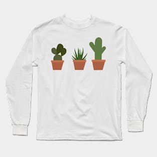 Succulents Long Sleeve T-Shirt